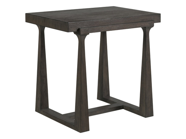 Lexington Artistica Home Grantland Rectangular End Table - Timeless Mahogany Design With Elegant Textures For Any Room Antico Wood 2227-955-39