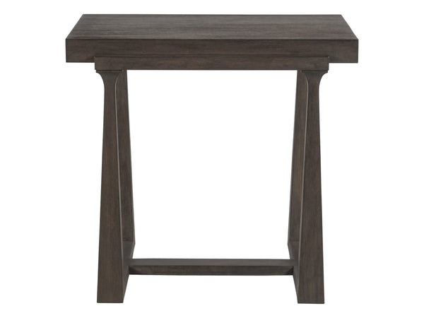 Lexington Artistica Home Grantland Rectangular End Table - Timeless Mahogany Design With Elegant Textures For Any Room Antico Wood 2227-955-39