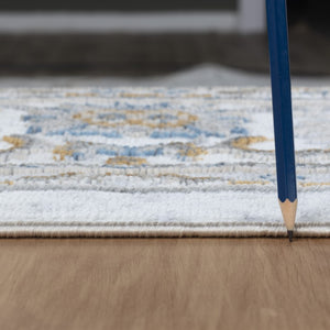 English Elm Legacy Soft Polyester Area Rug – 7 Ft. 10 In. X 9 Ft. 10 In. – Kid & Pet Friendly, Durable, Stylish Design B186P181146