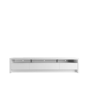 Sylvan 85.43 TV Stand in White Matte 222953 Manhattan Comfort