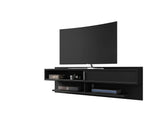 Manhattan Comfort Astor Modern Floating Entertainment Center Black 222BMC8