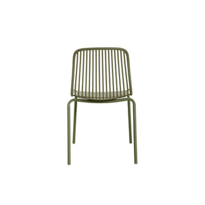 English Elm Eldred Outdoor Stackable Dining Chairs Set of 2 Uv Resistant Patio Seating Sage Green N776P390471G