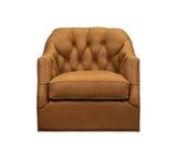 Olivia + Quinn Brighton Swivel Chair 2235_DWT1301 Dilworth Camel