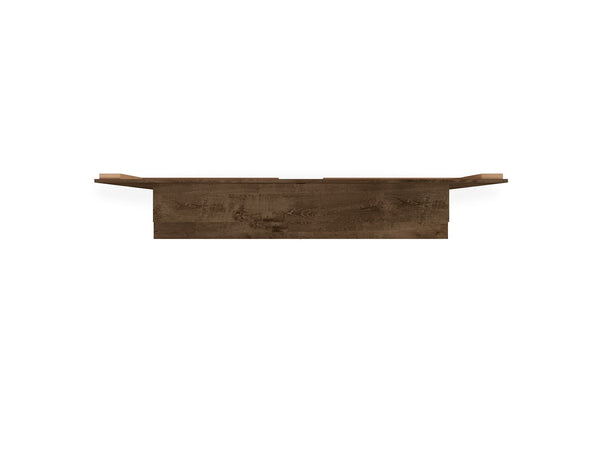 Manhattan Comfort Astor Modern Floating Entertainment Center Rustic Brown 223BMC9