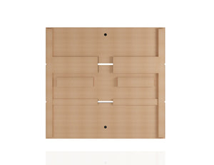 Manhattan Comfort Astor Modern Floating Entertainment Center Rustic Brown 223BMC9