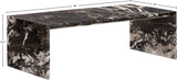 Canova Black Coffee Table 223Black-CT Meridian Furniture