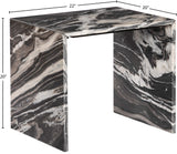 Canova Black End Table 223Black-ET Meridian Furniture