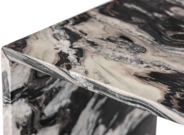 Canova Black End Table 223Black-ET Meridian Furniture