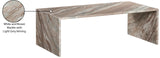 Canova Brown Coffee Table 223Brown-CT Meridian Furniture