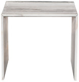 Canova Black End Table 223Panda-ET Meridian Furniture