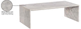 Canova White Coffee Table 223White-CT Meridian Furniture