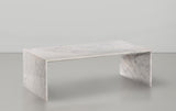 Canova White Coffee Table 223White-CT Meridian Furniture