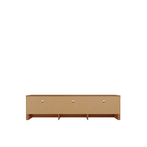 Sylvan 70.86 TV Stand in Maple Cream 224052 Manhattan Comfort