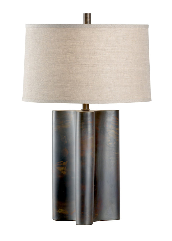 Wildwood Savoy Scorched Bronze Table Lamp — Iron Construction, Timeless Silhouette, Warm Ambient Lighting 22453