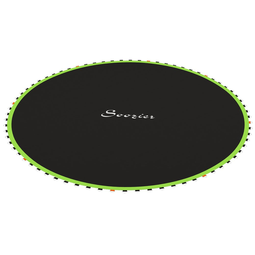 English Elm Soozier 14 Foot Round Trampoline Replacement Mat Uv Polypropylene 80 V-rings W2225P200525