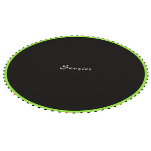 English Elm Soozier 14 Foot Round Trampoline Replacement Mat Uv Polypropylene 80 V-rings W2225P200525