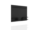 Manhattan Comfort Plaza Modern Floating Entertainment Center Black 224BMC8