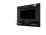 Manhattan Comfort Plaza Modern Floating Entertainment Center Black 224BMC8