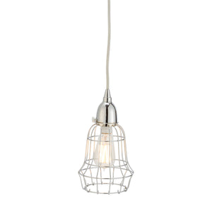 Wire 6'' Wide 1-Light Mini Pendant - Silver 225040 Elk Home