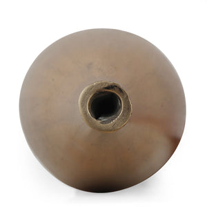 English Elm Christopher Knight Home® - Bottle Vase Antique Brass Aluminum Floor Vase 20" Handcrafted Bottleneck Decor for Modern Homes 71673.00