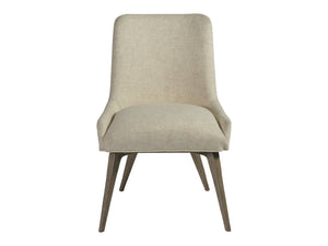Lexington Artistica Home Mila Mid-century Modern Upholstered Side Chair - Artisan Crafted With Unique Finishes And Comfort Medium Brown Wood 2264-880-01