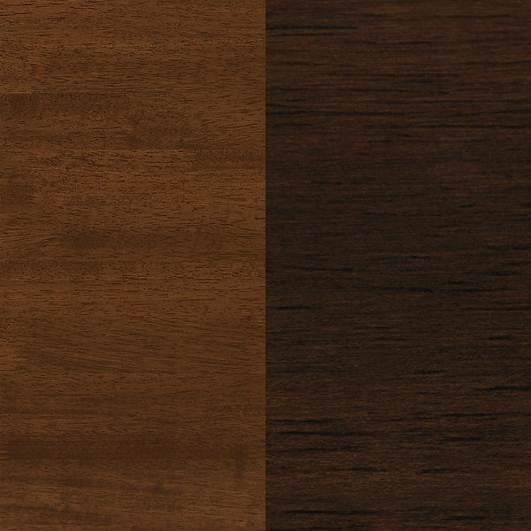 English Elm Robbie Modern-Farmhouse 4-Piece Counter Height Dining Set with Bench & Stools in Chestnut Brown, Compact Retro Style B062P351437