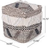 Christopher Knight Home® - Noble House - - Woven Wool Pouf