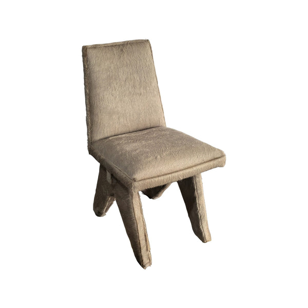 Olivia + Quinn Clarendon Leather Dining Chair - Modern Minimalist Design For Elegant Dining Spaces And Comfort Hair On Hide Camel Leather,Foam,Wood 2273_Hoh Camel