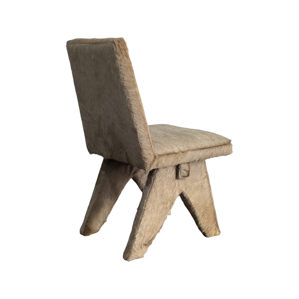 Olivia + Quinn Clarendon Leather Dining Chair - Modern Minimalist Design For Elegant Dining Spaces And Comfort Hair On Hide Camel Leather,Foam,Wood 2273_Hoh Camel