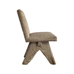 Olivia + Quinn Clarendon Leather Dining Chair - Modern Minimalist Design For Elegant Dining Spaces And Comfort Hair On Hide Camel Leather,Foam,Wood 2273_Hoh Camel