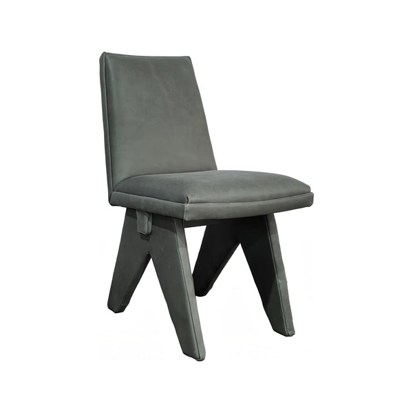 Olivia + Quinn Clarendon Leather Dining Chair - Modern Minimalist Design For Elegant Dining Spaces And Comfort Selena Pine Leather,Foam,Wood 2273_Sel4501