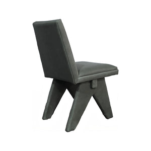 Olivia + Quinn Clarendon Leather Dining Chair - Modern Minimalist Design For Elegant Dining Spaces And Comfort Selena Pine Leather,Foam,Wood 2273_Sel4501