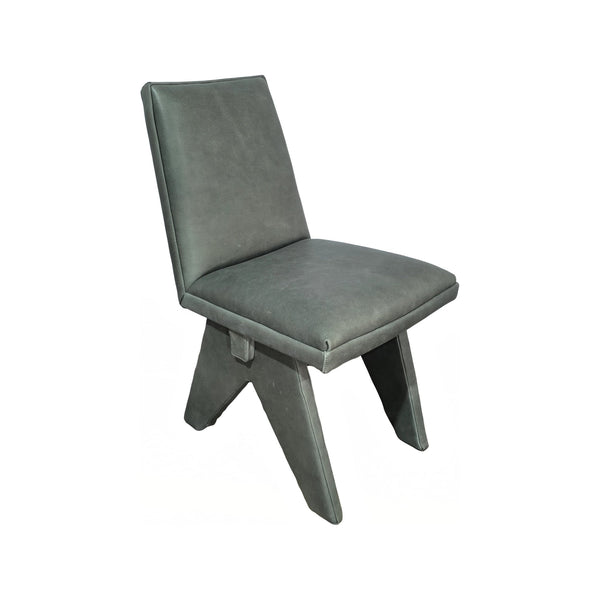 Olivia + Quinn Clarendon Leather Dining Chair - Modern Minimalist Design For Elegant Dining Spaces And Comfort Selena Pine Leather,Foam,Wood 2273_Sel4501