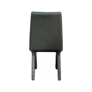 Olivia + Quinn Clarendon Leather Dining Chair - Modern Minimalist Design For Elegant Dining Spaces And Comfort Selena Pine Leather,Foam,Wood 2273_Sel4501