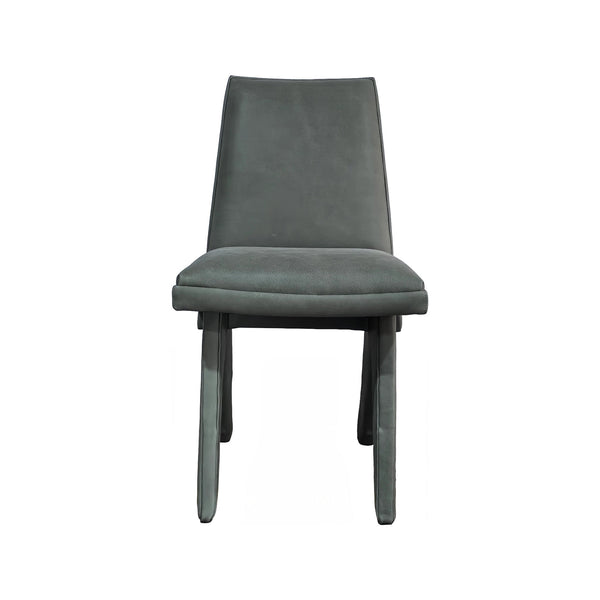 Olivia + Quinn Clarendon Leather Dining Chair - Modern Minimalist Design For Elegant Dining Spaces And Comfort Selena Pine Leather,Foam,Wood 2273_Sel4501
