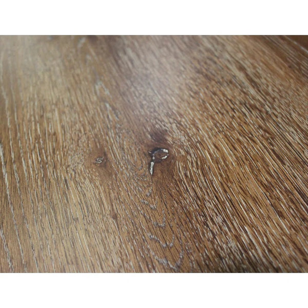 English Elm 48" Transitional Wood Dining Bench Driftwood Finish - 48" Rustic Natural Oak Seat for Kids, Entryway, Craft Room B011P361929