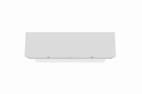 Liberty 42.28 Floating Entertainment Center in White 227BMC6 Manhattan Comfort