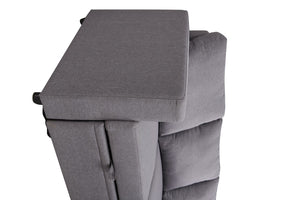 English Elm Sectional Sofa Bed - Modern Grey Space-Saving Design, Easy Assembly, And Plush Comfort For Small Spaces B205S00042-GIGA