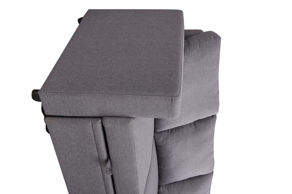 English Elm Sectional Sofa Bed - Modern Grey Space-Saving Design, Easy Assembly, And Plush Comfort For Small Spaces B205S00042-GIGA