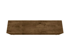 Manhattan Comfort Bradley Mid-Century Modern TV Stand Rustic Brown 228BMC9
