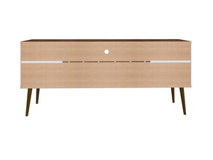 Manhattan Comfort Bradley Mid-Century Modern TV Stand Rustic Brown 228BMC9