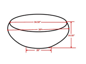 Pasargad Home Helios Modern Brass Drum Shape Coffee Table For Stylish Living Room Decor Brass Iron Prr-033