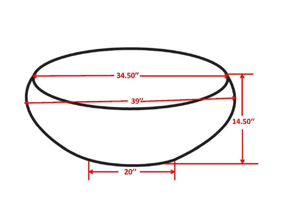 Pasargad Home Helios Modern Brass Drum Shape Coffee Table For Stylish Living Room Decor Brass Iron Prr-033