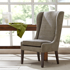 Madison Park Garbo Modern/Contemporary Captains Dining Chair FPF20-0279 Grey