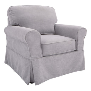 OSP Home Furnishings Ashton Chair Fog