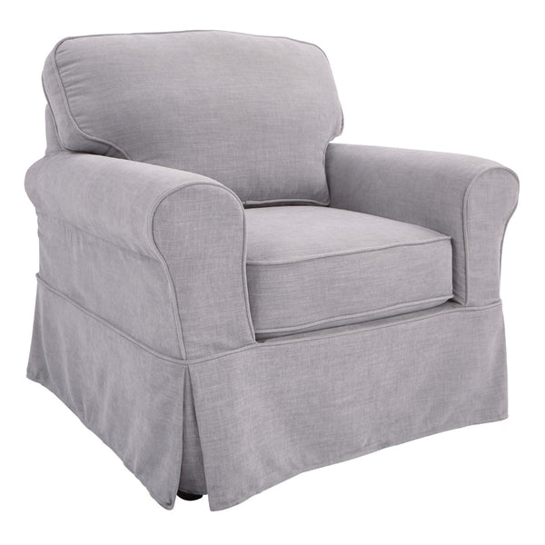 OSP Home Furnishings Ashton Chair Fog