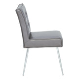 OSP Home Furnishings Amity Dining Chair Sizzle Pewter