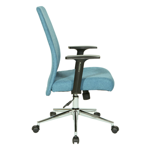 OSP Home Furnishings Evanston Office Chair Sky