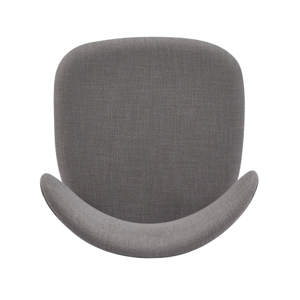 English Elm Christopher Knight Home® - Contemporary Grey Upholstered Side Chairs - Set Of 2 With Walnut Legs For Modern Dining Comfort N768P331579G