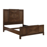 English Elm Steve Silver - Milan - Queen Bed - Dark Brown